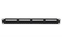 Патч-панель 19 1U кат.5E неэкранир. 24 порта RJ45 Dual IDC TOKOV ELECTRIC TKE-PP-5E-1U-24P-UTP
