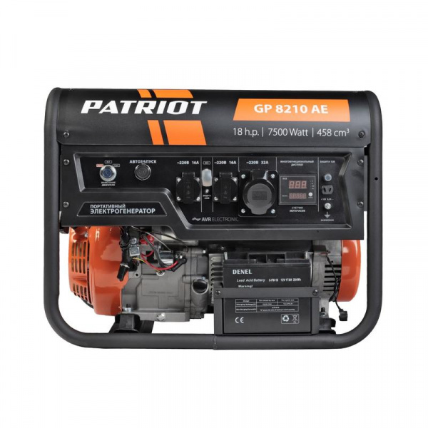 Бензогенератор GP 8210 AE PATRIOT 474101705
