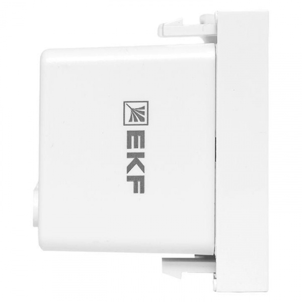 Розетка USB A+C 2.1А 2 гнезда без индикатора бел. EKF E2MR2-21USB-10-AC